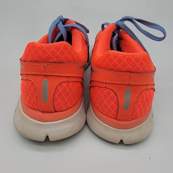 Nike Flex 13 Run Running Shoe Size 9 Womens Sneakers Orange Neon - Picture 5 of 8